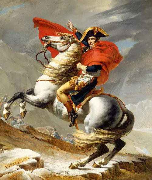 《拿破仑越过阿尔卑斯山》